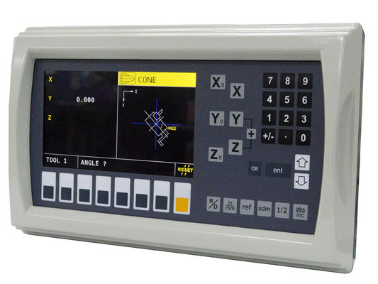 IP67-Schutzklasse Lineare optische Encoder Auflösung 5 μm Anzeigenauflösung inkrementell oder absolut