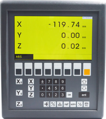 3 Achsen-lineare Skala, die Positions-Auslesen-Systeme Dro Digital mahlt