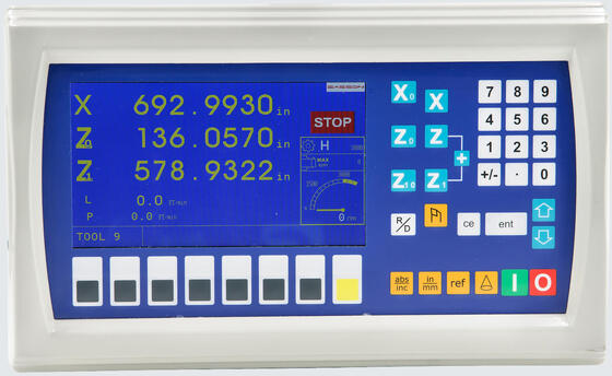 Der Achsen-digitalen Anzeige Easson ES-14B Constant Speed Lathe 3 System